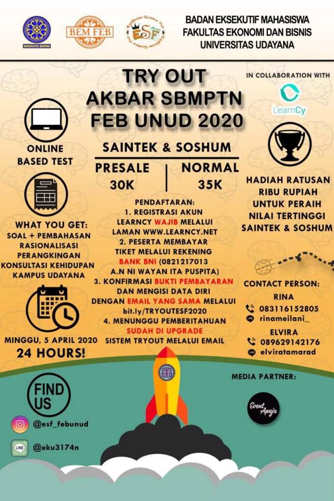 Tryout SBMPTN Universitas Udayana - Event Apa Aja