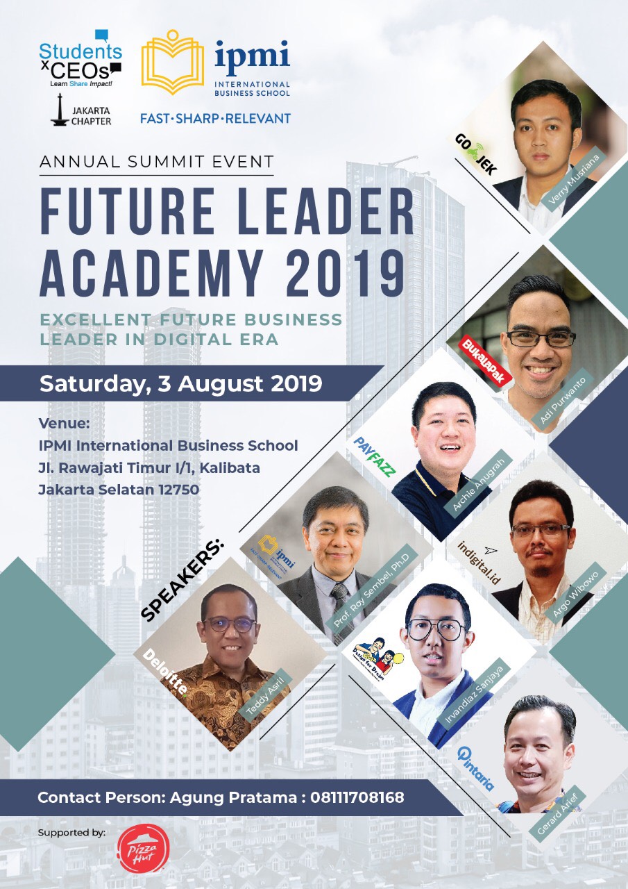 Future Leader Academy 2019 Event Apa Aja